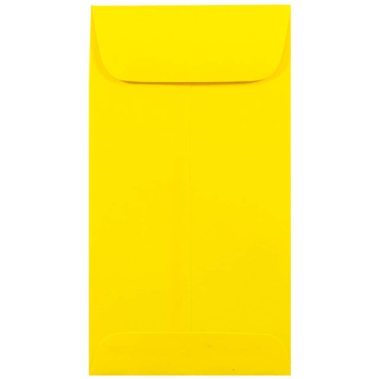 JAM Paper 3.5" x 6.5" Coin Business Envelopes, 50ct.